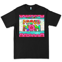 Black proud mom Premium Tee - HRA Design Shop
