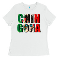 White chingona Ladies Tee - CTS Tumbler Store