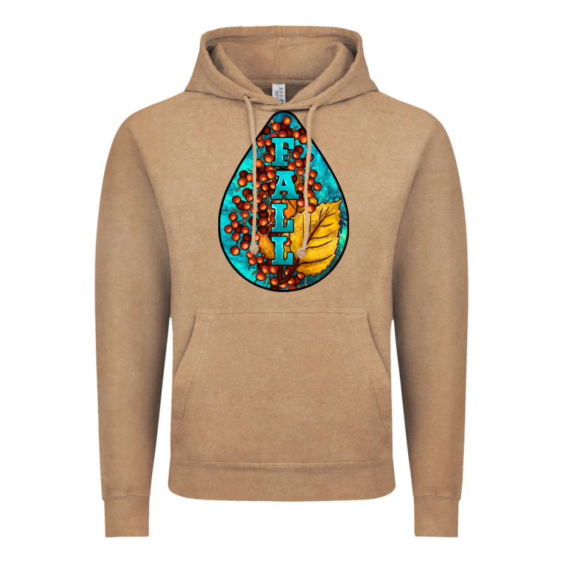 Fall Teardrop Vintage Hoodie by LillyAllenDesigns | Teevron