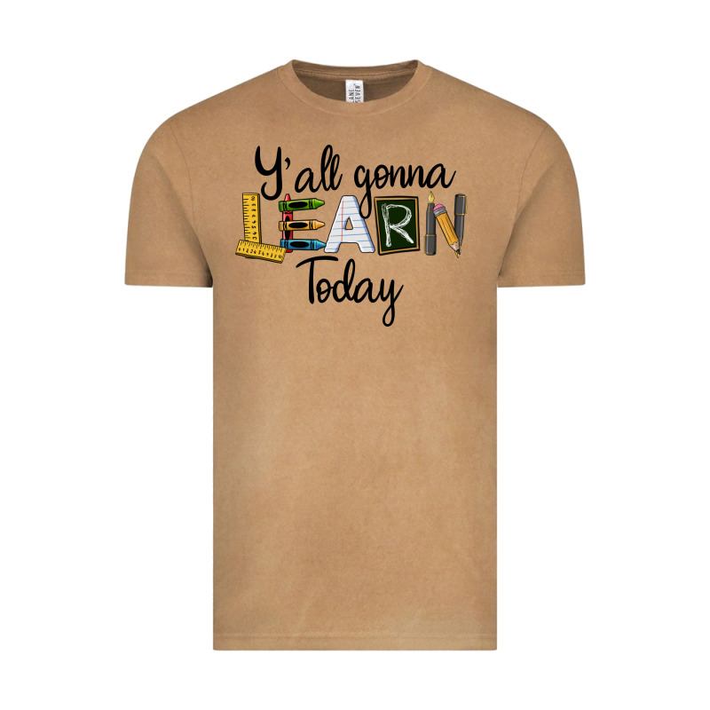 Y'all Gonna Learn Today Vintage Tee by LillyAllenDesigns | Teevron