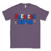 Lavender american dude Classic Tee - MaliasSmallBusiness