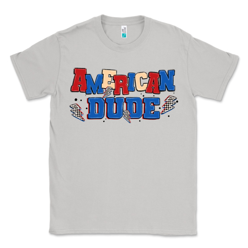 American Dude Classic Tee by MaliasSmallBusiness | Teevron