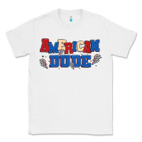 White american dude Classic Tee - MaliasSmallBusiness