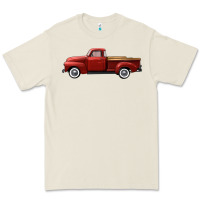 Bone western red truck right side view Premium Tee - FaDigitalArtStudio