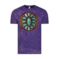 Cloud Purple turquoise gemstone christmas ornament Vintage Tee - Jasminsmagicworld