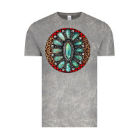 Cloud Rock turquoise gemstone christmas ornament Vintage Tee - Jasminsmagicworld