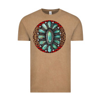 Vintage Coffee turquoise gemstone christmas ornament Vintage Tee - Jasminsmagicworld