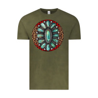 Vintage Olive turquoise gemstone christmas ornament Vintage Tee - Jasminsmagicworld