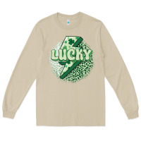 Mushroom st. patrick's day lucky Long Sleeve Tee - MaliasSmallBusiness