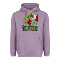 Lavender Christmas Character Heavyweight Hoodie - NancyCooperArtShop