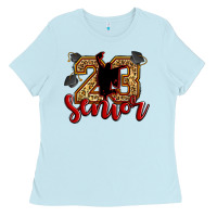 Baby Blue senior 2023 Ladies Tee - Zillion Design Studio