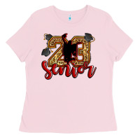 Bubblegum Pink senior 2023 Ladies Tee - Zillion Design Studio