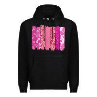 Black Cancer brushstroke Cancer Awareness Premium Hoodie - HowdyJamesFarm