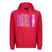 Cardinal Cancer brushstroke Cancer Awareness Premium Hoodie - HowdyJamesFarm