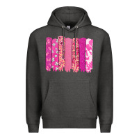 Charcoal Heather Cancer brushstroke Cancer Awareness Premium Hoodie - HowdyJamesFarm