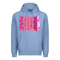 Colony Blue Cancer brushstroke Cancer Awareness Premium Hoodie - HowdyJamesFarm