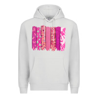 Dove Grey Cancer brushstroke Cancer Awareness Premium Hoodie - HowdyJamesFarm