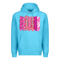 Ocean Blue Cancer brushstroke Cancer Awareness Premium Hoodie - HowdyJamesFarm