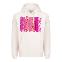 Pale Pink Cancer brushstroke Cancer Awareness Premium Hoodie - HowdyJamesFarm