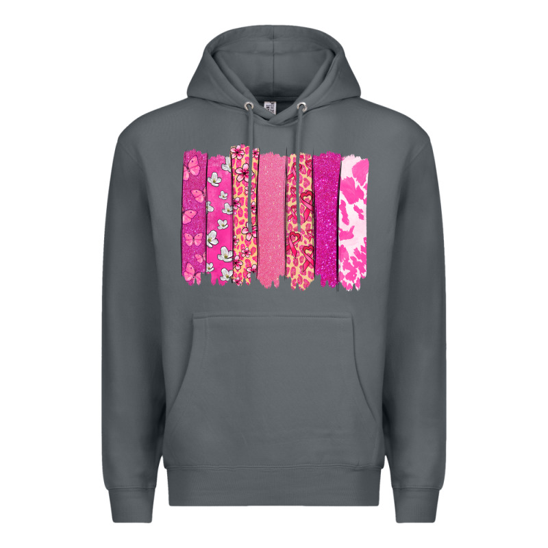 Cancer Brushstroke Cancer Awareness Premium Hoodie by HowdyJamesFarm | Teevron