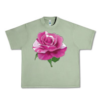 Oil Green parade day rose Urban Heavy Tee - LillyAllenDesigns
