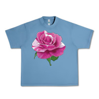 Pebble Blue parade day rose Urban Heavy Tee - LillyAllenDesigns