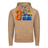 Vintage Coffee Third Grade Vintage Hoodie - RanaPortraitStore