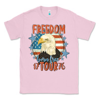 Bubblegum Pink freedom born free tour 1776 Classic Tee - MaliasSmallBusiness