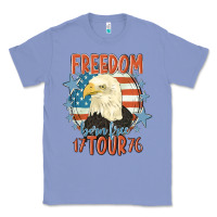 Colony Blue freedom born free tour 1776 Classic Tee - MaliasSmallBusiness