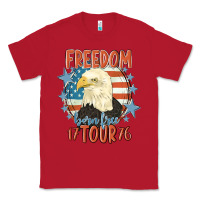 Red freedom born free tour 1776 Classic Tee - MaliasSmallBusiness