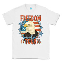 White freedom born free tour 1776 Classic Tee - MaliasSmallBusiness