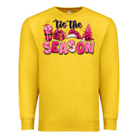 Lemon Pink 'tis the season Christmas Premium Sweatshirt - texasbilliewilder