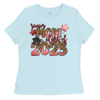 Baby Blue senior mom class of 2023 Ladies Tee - Zillion Design Studio