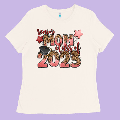 Senior Mom Class Of 2023 Ladies Tee Designed By Zillion Design Studio
