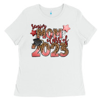 White senior mom class of 2023 Ladies Tee - Zillion Design Studio