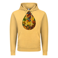 Vintage Mustard Fall Teardrop Vintage Hoodie - LillyAllenDesigns