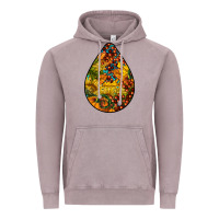 Vintage Zinc Fall Teardrop Vintage Hoodie - LillyAllenDesigns
