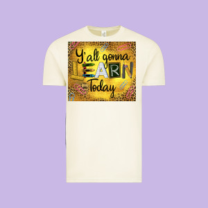 Western Y'all Gonna Learn Today Vintage Tee Designed By Lillyallendesigns