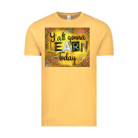 Vintage Mustard Western Y'all Gonna Learn Today Vintage Tee - LillyAllenDesigns