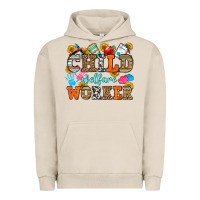 Pigment French Oak child welfare worker Urban Hoodie - OliviaCreatesArt