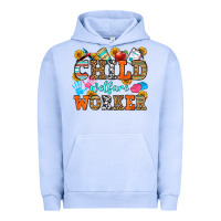 Pigment Grape Ice child welfare worker Urban Hoodie - OliviaCreatesArt