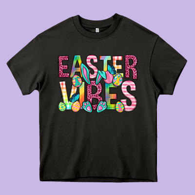 Easter Vibes Easter Day Heavy Core Tee Designed By Neo Western