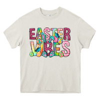 Cream Easter vibes Easter Day Heavy Core Tee - Neo Western