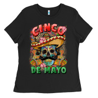 Black cinco de mayo (1) Ladies Tee - CTS Tumbler Store