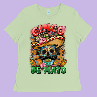 Cinco De Mayo (1) Ladies Tee Designed By Cts Tumbler Store
