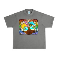 Tornado coconut drink with sunglasses Urban Heavy Tee - Jasminsmagicworld
