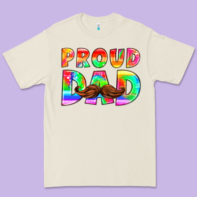 Proud Dad Premium Tee Designed By Hra Design Shop