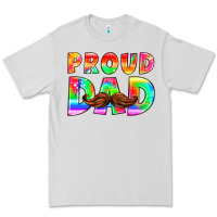 Dove Grey proud dad Premium Tee - HRA Design Shop