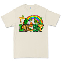 Lucky With St Patricks Elements Premium Tee | Teevron