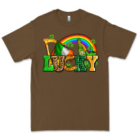 Cacao lucky with st patricks elements Premium Tee - AdoDesignShop